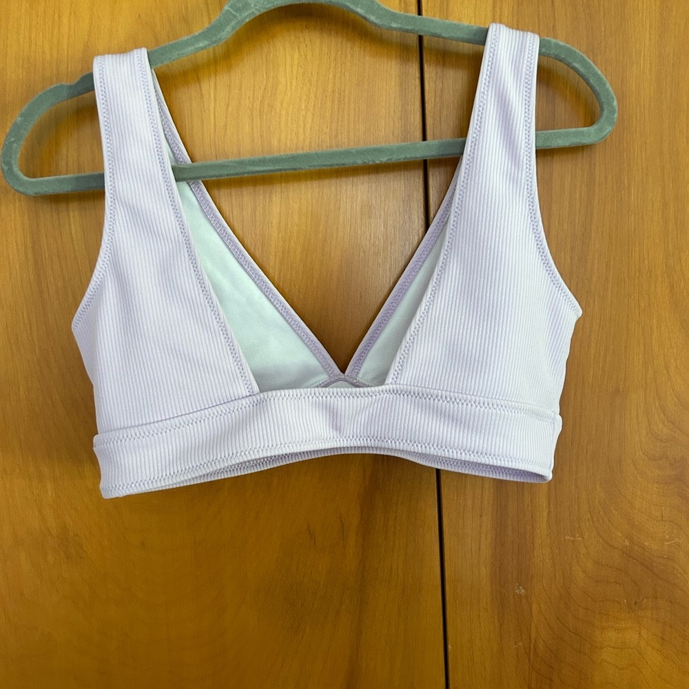 Shein Ribbed Bikini Top - Picture 2 of 3